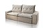 SOFA RETR LORETO 180CM VEL CAPUCCINO/525 - JC ESTOF - Imagem 1
