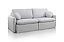 SOFA RETR OSLO S/ CX 220 LINHO CINZA/566 - JC ESTOF - Imagem 2