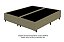BOX/BASE BIP *138X25 SUEDE BEGE - UNIFLEX - Imagem 1