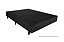 BOX/BASE *138X25 SUEDE PRETO - UNIFLEX - Imagem 1