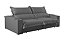 SOFA RETR THOR P/COPO 230CM LINHO CINZA/B02 - NOBLY - Imagem 1