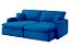 SOFA RETR S/CX LUMINI 200 LIN AZUL/11 - INNOVE - Imagem 3