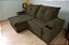 SOFA RETR STANLEY C/COOLER 210 MARROM - ESTOFAMART - Imagem 5