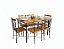 Jogo de mesa retangular com 6 cadeiras Stillo - Imagem 1