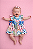 VESTIDO INFANTIL MON SUCRÉ LAÇOS - Imagem 1