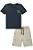 CONJUNTO LUC.BOO CAMISETA FLAMÊ E BERMUDA MOLETWILL – 92408 - Imagem 3