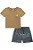 CONJUNTO LUC.BOO CAMISETA E BERMUDA MESCLADO BICOLOR – 92853 - Imagem 3