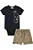 CONJUNTO LUC.BOO BABY BODY E BERMUDA COTTON JEANS – 92891 - Imagem 2