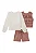 TRIO BLUSA EM COTTON, SHORTS EM COURO ECO E COLETE EM MOLECOTTON KUKIÊ – 92644 - Imagem 4