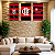 Conjunto de 3 Quadros Decorativos Meu Flamengo - Imagem 2