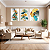 Conjunto de 3 Quadros Decorativos Arte Contemporânea - Imagem 2