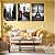 Quadros Decorativos 3 Peças Londres Paris Nova York - Imagem 2
