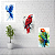 Conjunto de 4 Quadros Decorativos Paisagens Naturais 10x15 - Imagem 3