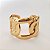 Bracelete Thalia em Aço Inox com Banho Dourado - Imagem 3