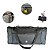 Kit 3 Bolsa de Viagem Grande Ir Dentro Avião 23 Quilo Preta - Imagem 5