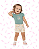 CONJUNTO MENINA COLORITÁ LUXO TAM 3 - Imagem 3