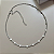 CHOKER COM FITA DIAMANTADA E MINI CORACOES FOLHEADO OURO / PRATA / RÓDIO - Imagem 3