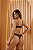 Conjunto Lingerie Mistério Negro - Imagem 3