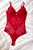 Body de Renda Vermelho - Imagem 1