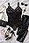 Body de Renda Preto com Nude - Imagem 2