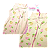 Kit Macacão Regata Estampado Menina Cotton - 03 unidades - Imagem 2