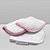 Kit Paninho de Boca Laço Bebê Babitas Liso - Rosa - Imagem 1