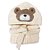 Roupão Infantil Animado Power Sec - Urso Bege - Imagem 1