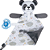 Naninha com Prendedor de Chupeta Soninho - Panda Cinza - Imagem 1