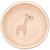 Bowl em Silicone com Ventosa Cloudy - Bege - Imagem 1
