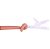 Prendedor de Chupeta em Silicone Cloudy - Esquilo Rosa - Imagem 3
