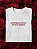 Camiseta Branca "Pombagirada Fé Pequena" Unissex - Imagem 1