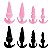 KIT PLUG ANAL DILATADORES 4 UN - Imagem 1