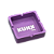 Cinzeiro Quadrado Grande de Silicone Roxo Kunk - Imagem 1