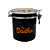Pote Hermético Aço Inox 1354ml 12,5 x 14 cm Preto Sadhu - Imagem 1