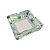 Cinzeiro de Vidro Quadrado 10,5cm Oikos Folha - Imagem 1