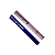 Piteira De Vidro Grande 70x7mm Bocal Achatado Sandblast Oikos - Imagem 1