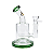Bong de Vidro Master 3 Verde 18cm Cultura Dab - Imagem 1