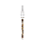 Piteira de Vidro com Néctar 115x5mm Oikos Dragão Preto - Imagem 1