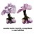 Bonsai Decorativo de Cristais Naturais P com 8 Folhas Ajustáveis - Linha Energética - Imagem 2