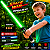 Espada led space war 66,5cm - Imagem 1