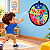 Jogo de dardo com bolinha de velcro e alvo 38cm - Imagem 2