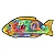 Varinha pega peixes - jogo de pesca interativo para criancas (c/8 pecas, 41cm) - Imagem 2