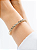 Bracelete com Base Cravejada de Estampa Animal Print folheado em ouro 18k - Imagem 2