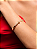 Bracelete com Design de Prego Cravejado folheado em ouro 18k - Imagem 1
