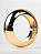 Maxi Bracelete Liso folheado em ouro 18k - Imagem 2