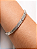 Bracelete Cravejado com Flores de Zircônia folheado em ródio branco - Imagem 1