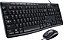 Kit Teclado e Mouse Logitech MK200 USB Cinza - 920-002718 - Imagem 1