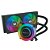 Water Cooler Redragon e Lian Li Galahad II Lite 240 RGB Preto - Imagem 1