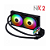Water Cooler Pcyes Nix 2 240mm Argb Tdp 250w Intel - Amd - Imagem 1