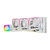 Water Cooler Geometric Future Eskimo Pro 42 W RGB Branco - Imagem 4